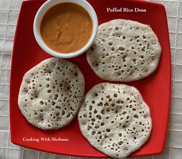 Cooking With Shobana PUFFED RICE DOSA