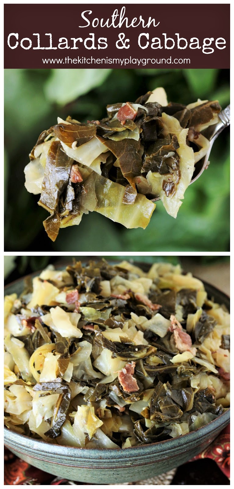 Southern Collards & Cabbage Mixed Greens