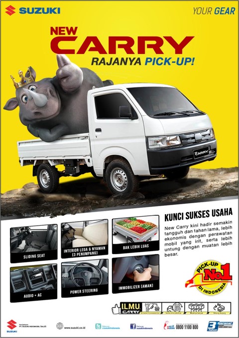 Brosur Kredit Suzuki Carry Pickup Promo Diskon Harga Dp Cicilan Murah