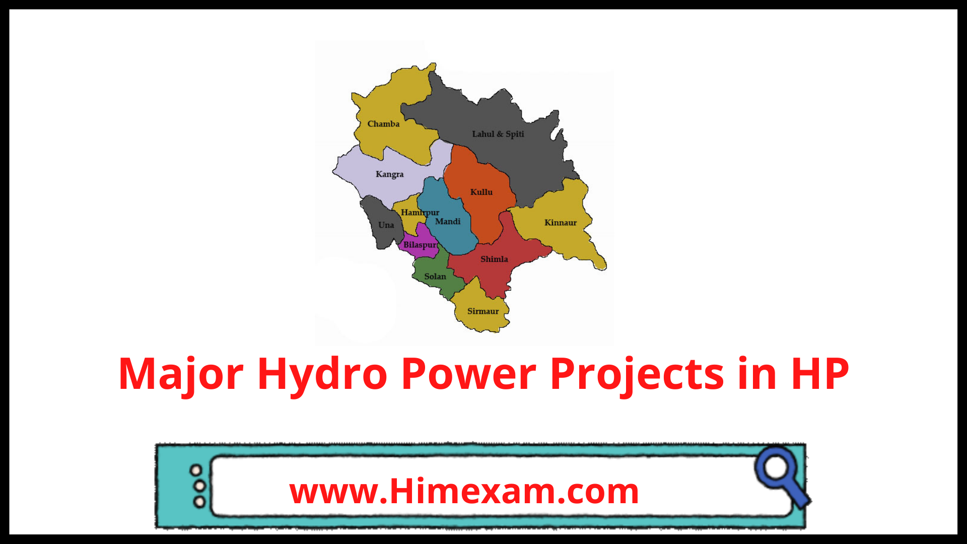 Major Hydro Power Projects in HP