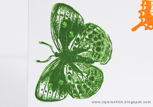 Layers of ink - Sparkly Butterflies Cards