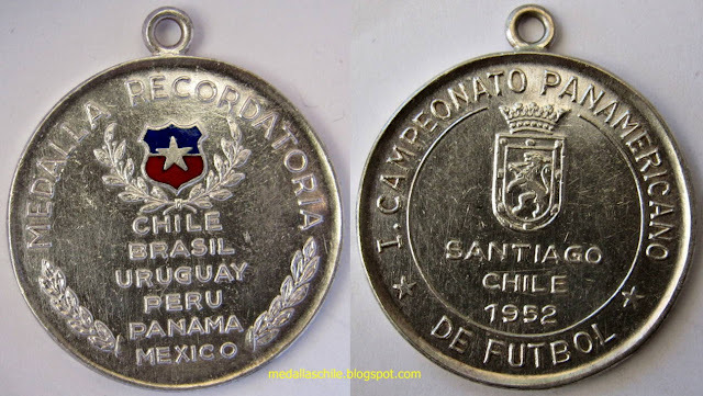 Medalla I Campeonato Panamericano de Fútbol