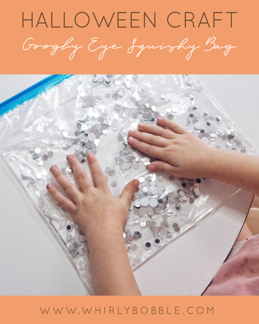 Googly Eye Sensory Bag Halloween smallhandsbigplay Challenge Day 10