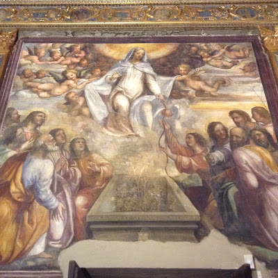 Siena, Oratorio di San Bernardino: Assunzione della Madonna del Sodoma