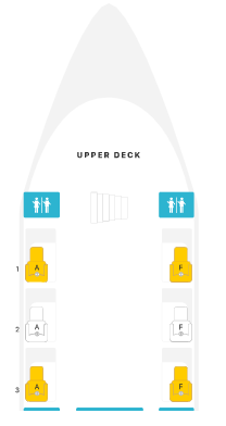 Singapore Airlines New A380 First Class Seat Map