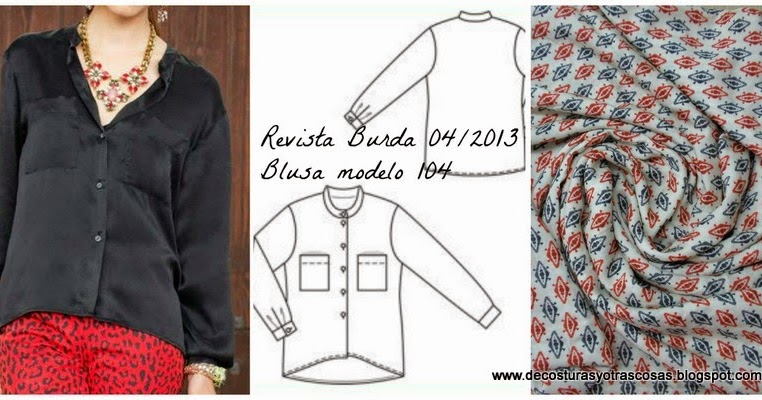 De costuras y otras cosas: ¿YA TIENES UNA BLUSA DE CUELLO