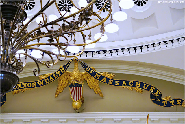 Cámara del Senado del Massachusetts State House 