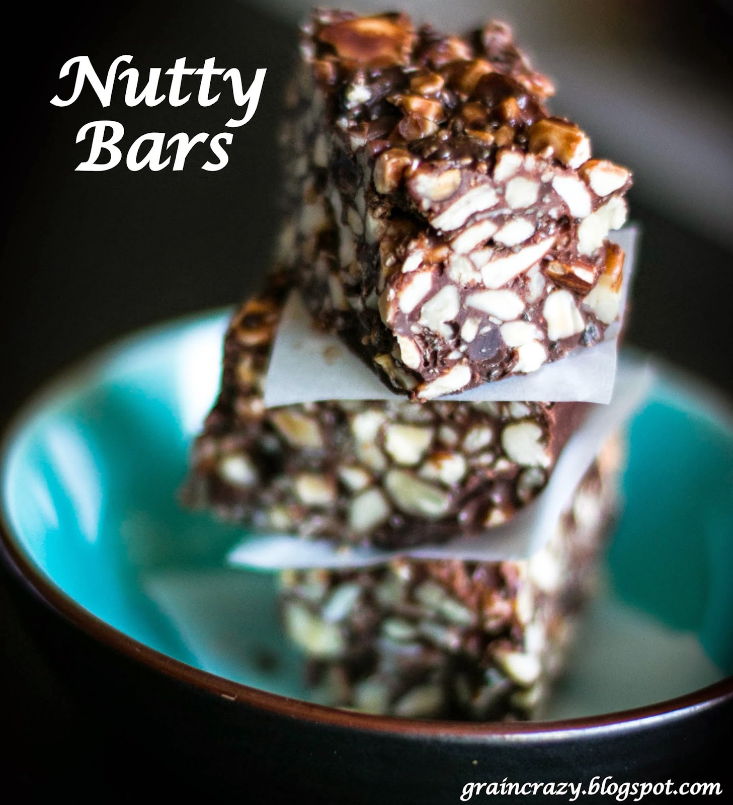 Grain Crazy Nutty Bars (gluten free and low sugar)