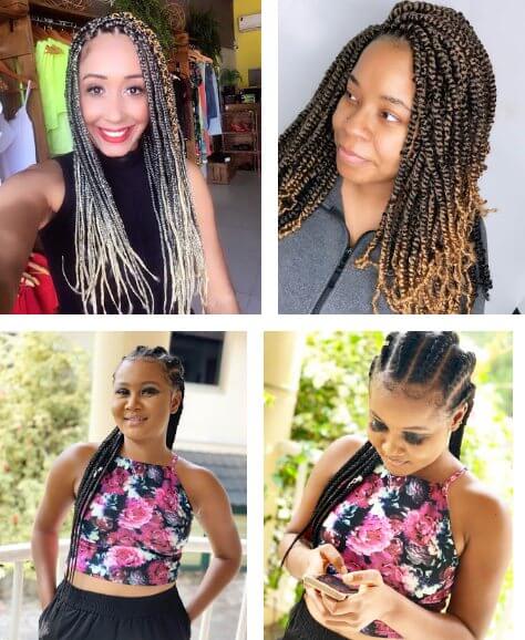 39 Lovely African Braids Hairstyles For Black Women In Style 2020