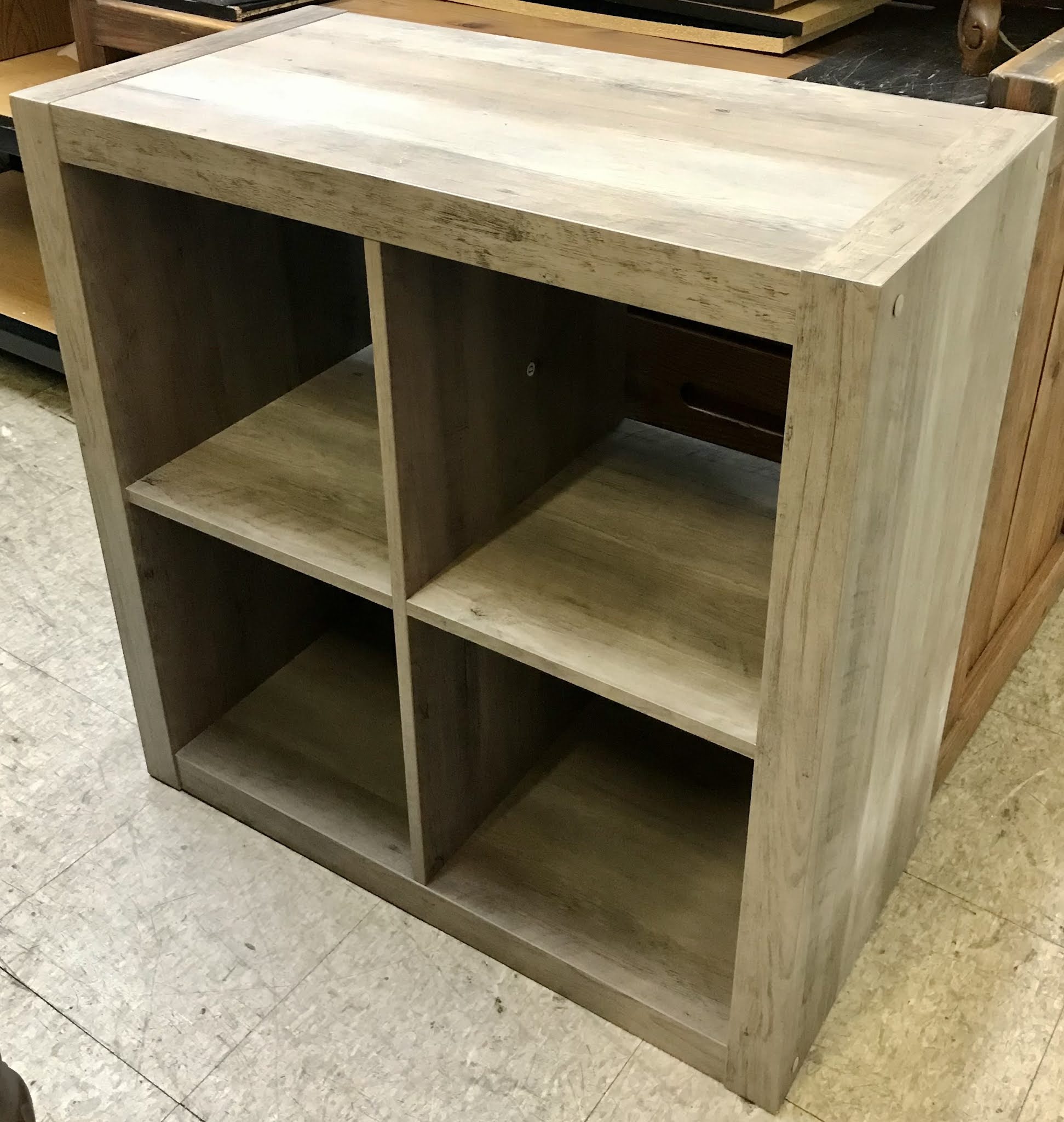 Uhuru Furniture & Collectibles 478535 2x2 Cubby Bookcase 45 SOLD