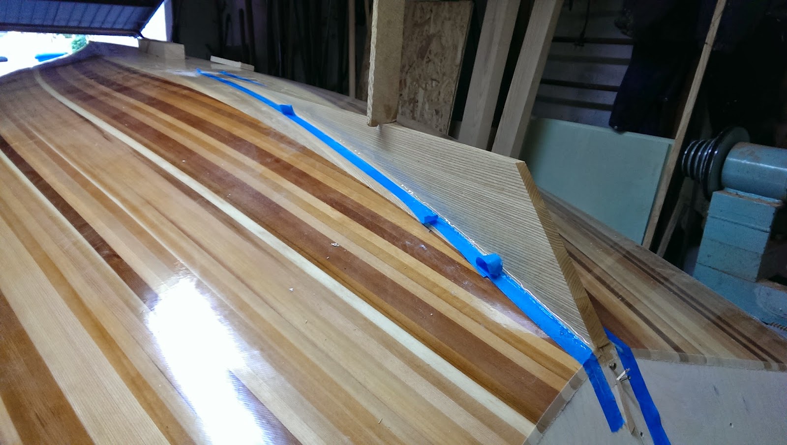Building a 16' East Coast Melonseed Skiff Skeg and Centerboardcase