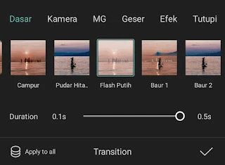 how to make white flash on capcut
