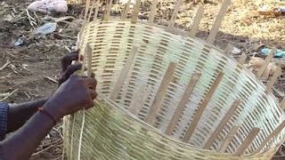 A bamboo basket making depiction video.ogv