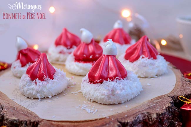 Meringues Bonnet De Pere Noel Il Etait Une Fois La Patisserie