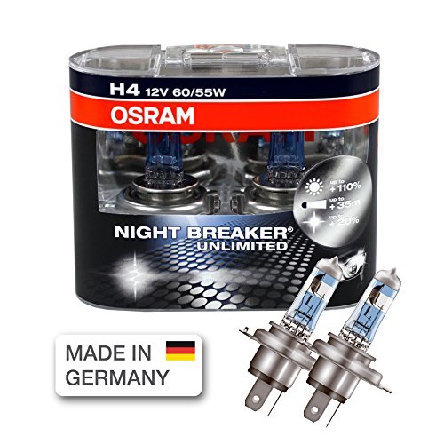 Good Review OSRAM Night Breaker Unlimited H4 Super White