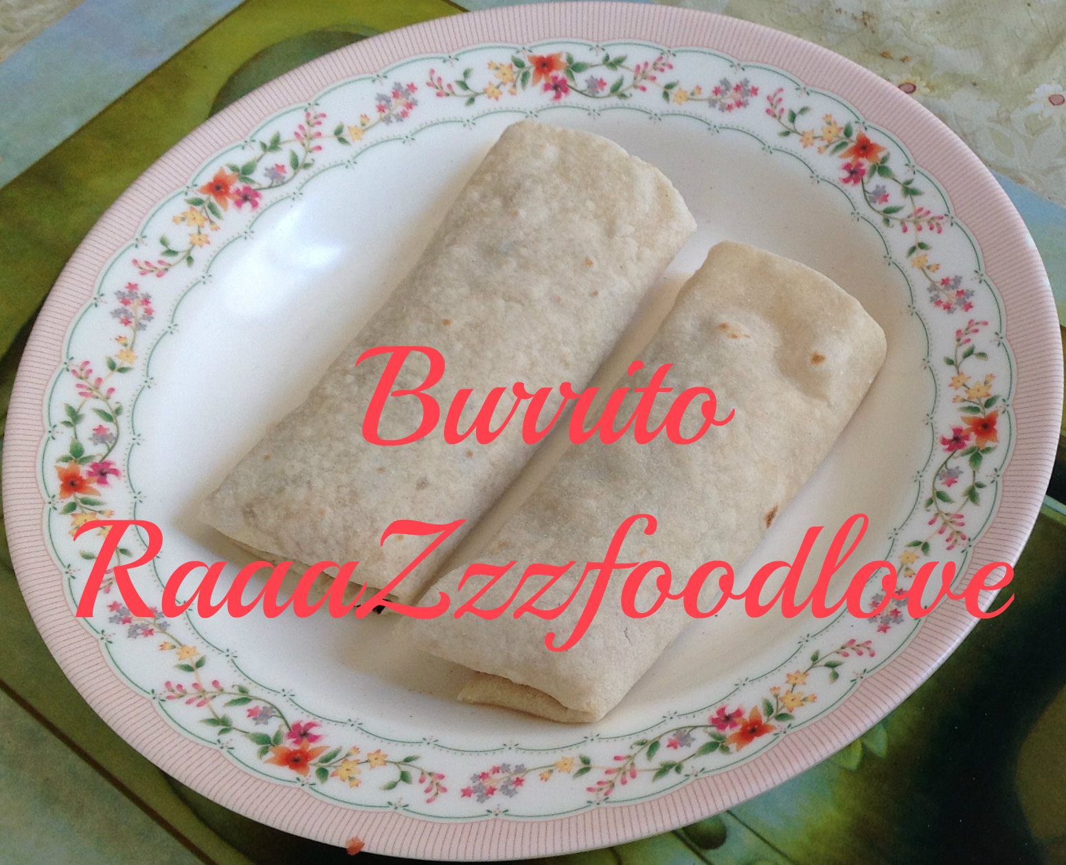 The Recipes of India Burrito