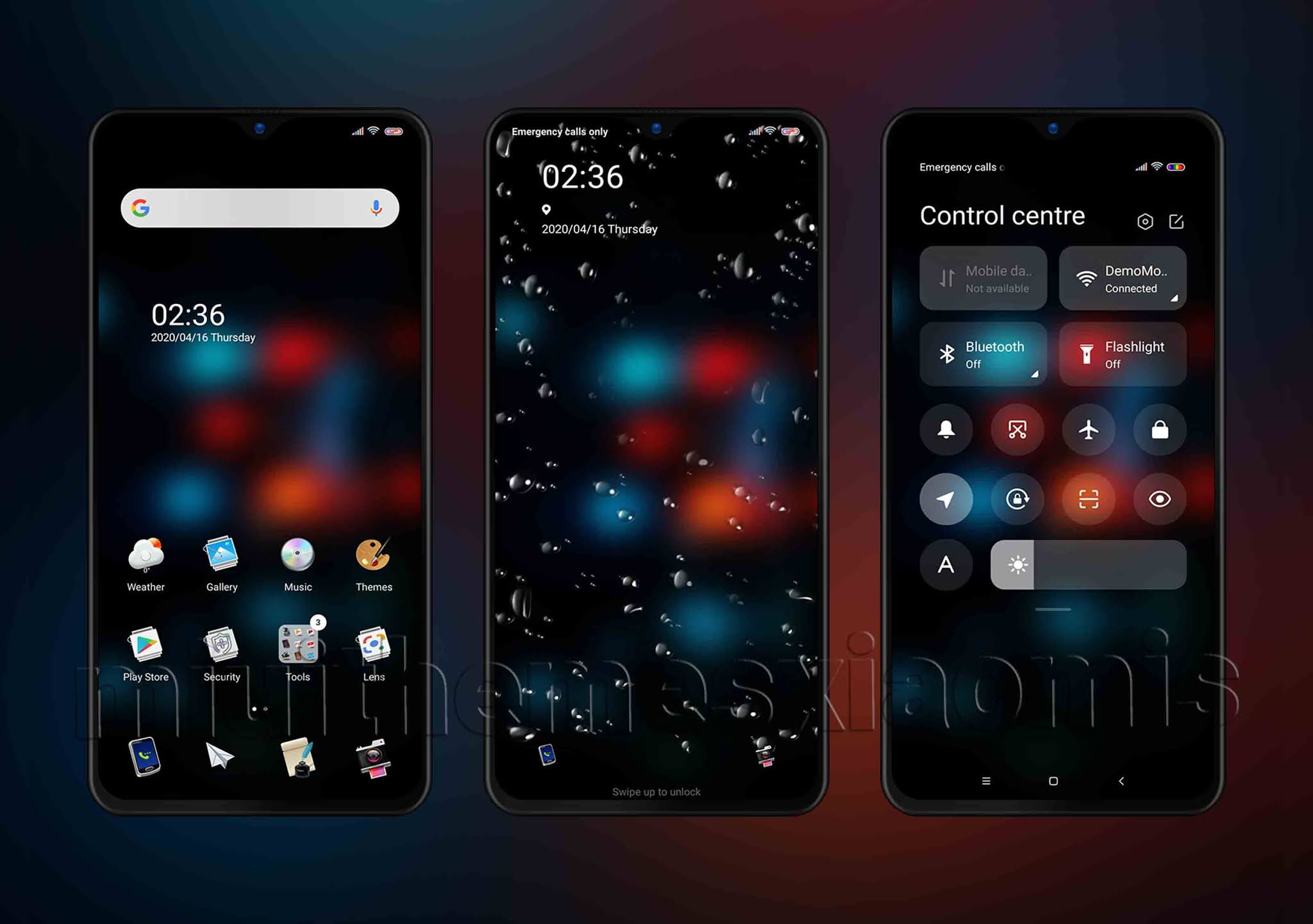 Dark Window MIUI Theme Minimal Theme With Cool Designed For MIUI 12