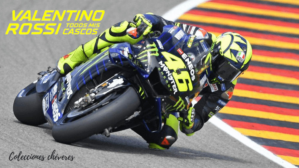 Colección Valentino Rossi todos mis cascos altaya