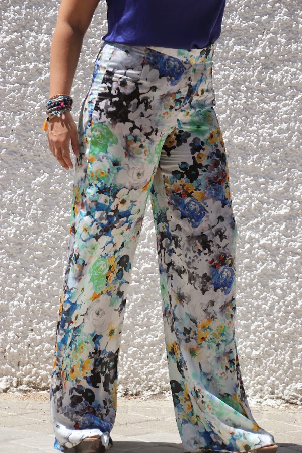 DIY Costura: Pantalón palazo (patrones y moldes gratis). Blog de costura y blog diy.