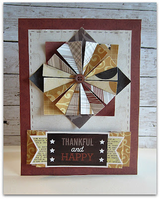 Create a Quilted look on cards
