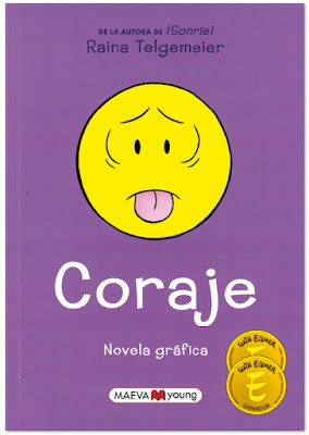 Comic Reina Telgemeier Coraje Novela Gráfica juvenil