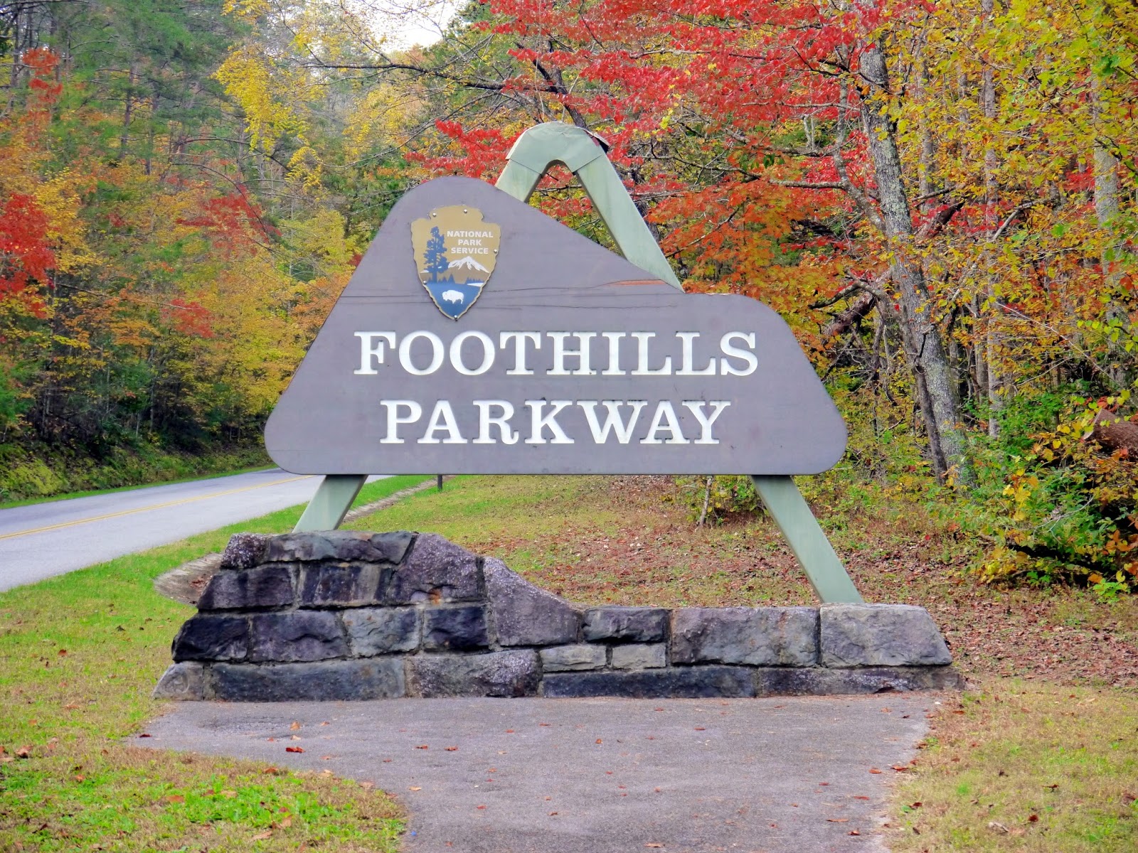 American Travel Journal Foothills Parkway West Great Smoky Mountains National Park