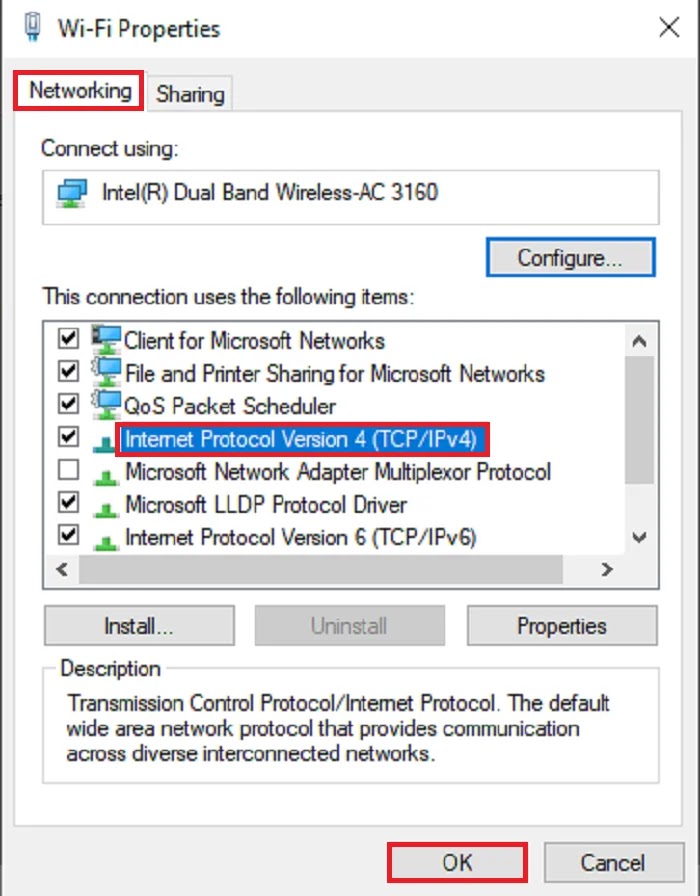 Wi-fi Properties