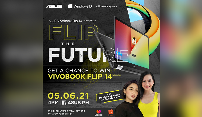 Win the all-new ASUS VivoBook Flip 14, here's how