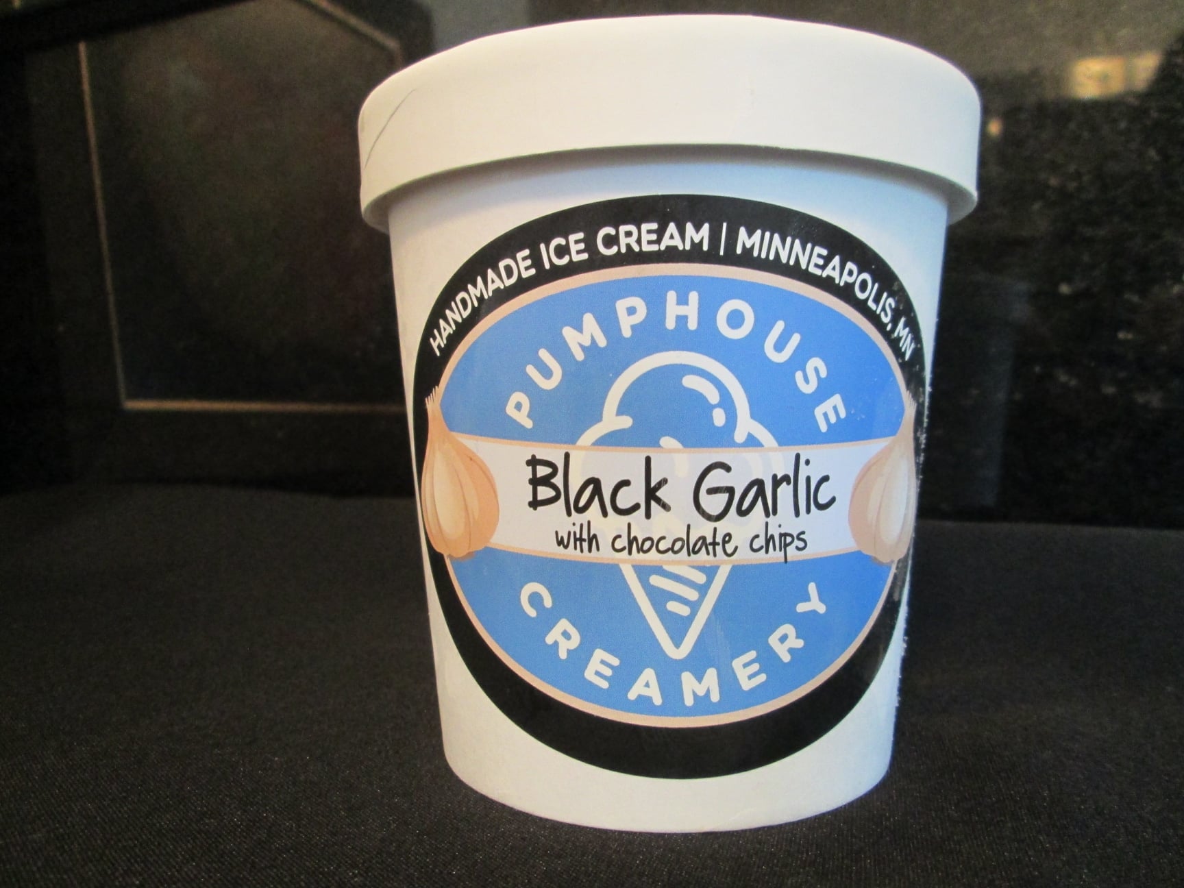 David's Ice Cream Reviews Pumphouse Creamery Black Garlic with