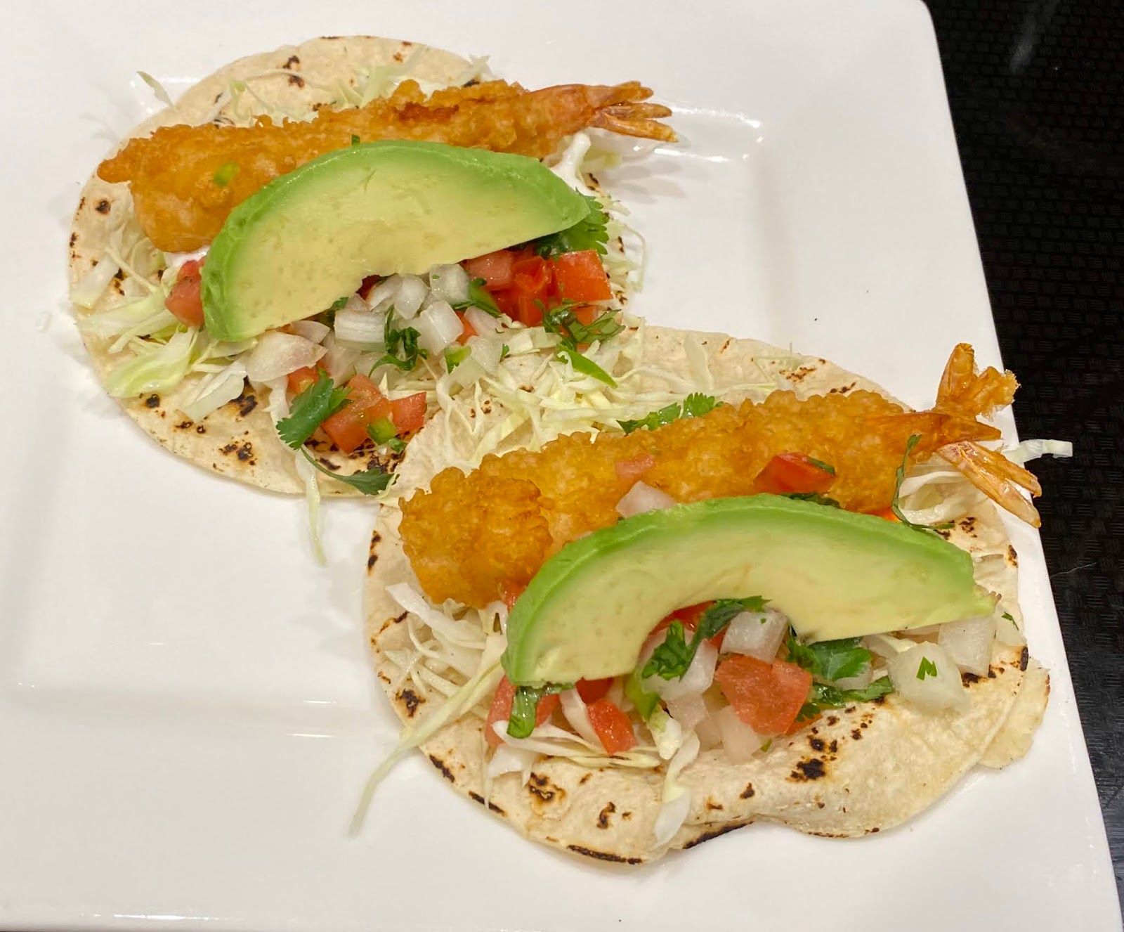 GREAT EATS HAWAII SHRIMP TEMPURA TACOS