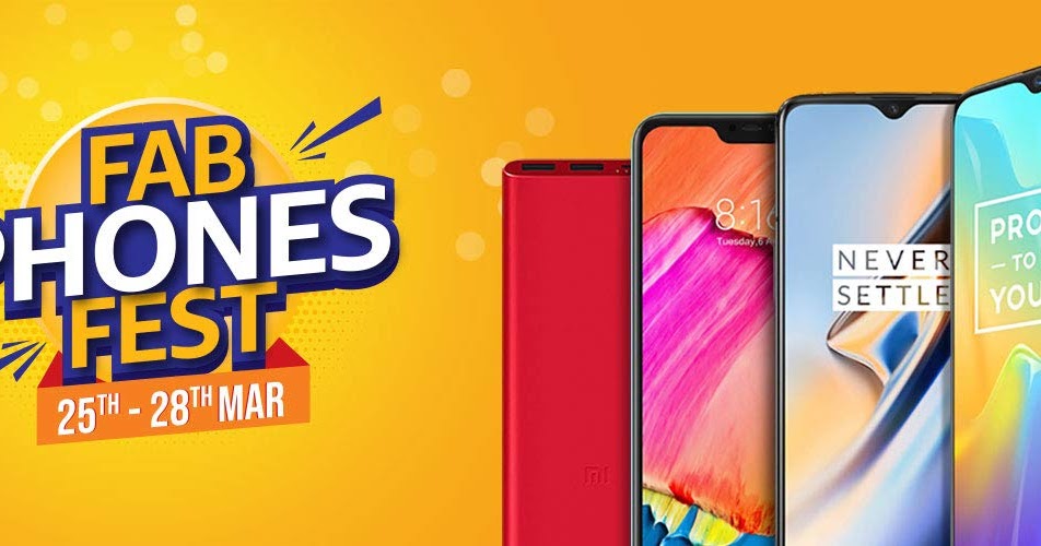 [ Amazon Sale ] FAB Phones Fest Sale Offers [ Mar 25 28 2019 ]