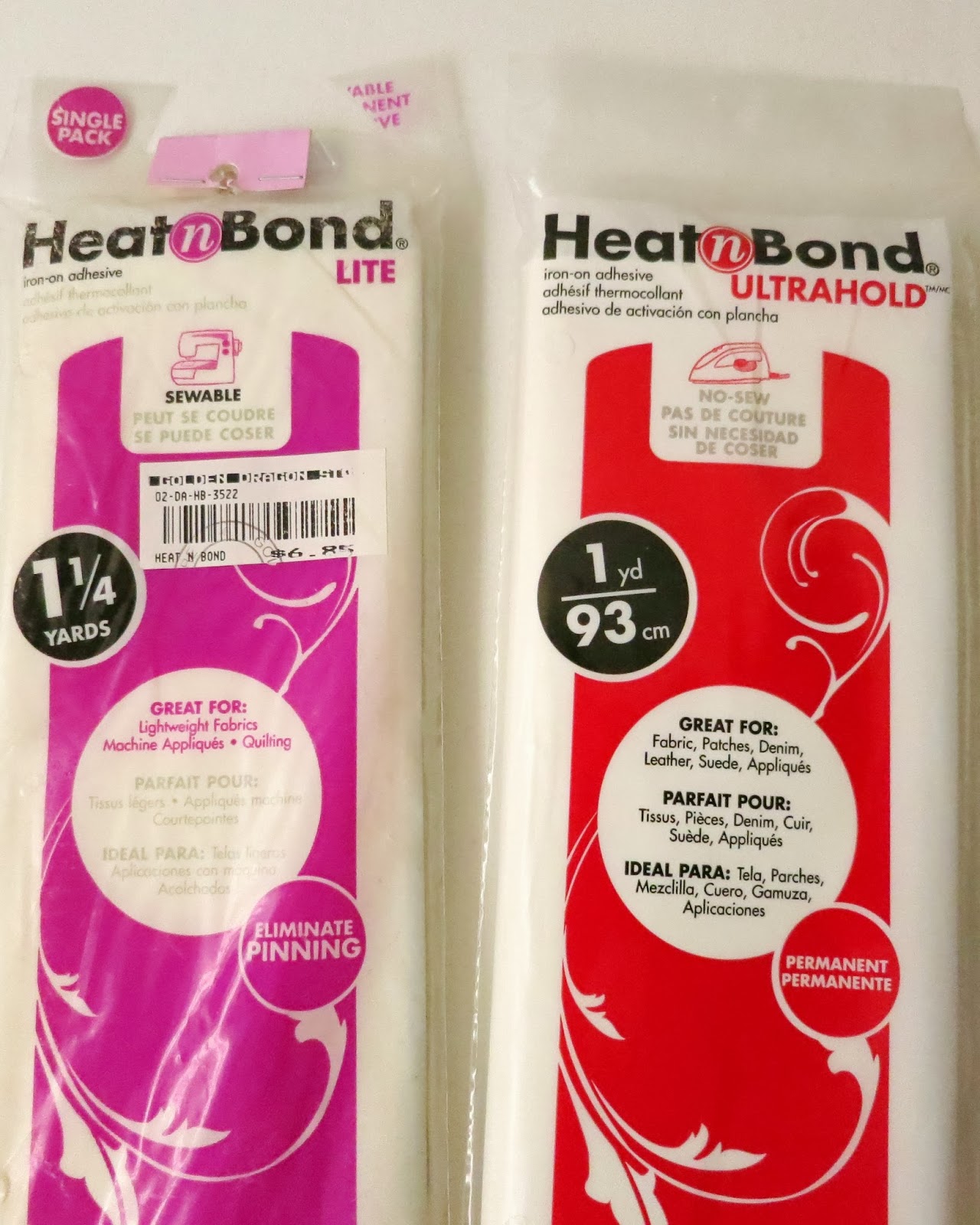 Project Post: Quick Heat-n-Bond Lite & Sewing Project - Designs by
