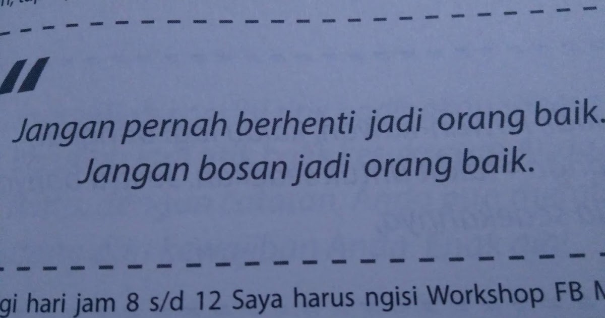 Novita Ungu Jangan Lelah Berbuat Baik