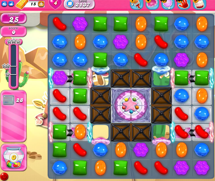 Candy Crush Saga level 2137 Candy Crush Saga level 2137