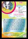 My Little Pony Zecora Series 5 Trading Card