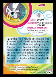 My Little Pony Zecora Series 5 Trading Card