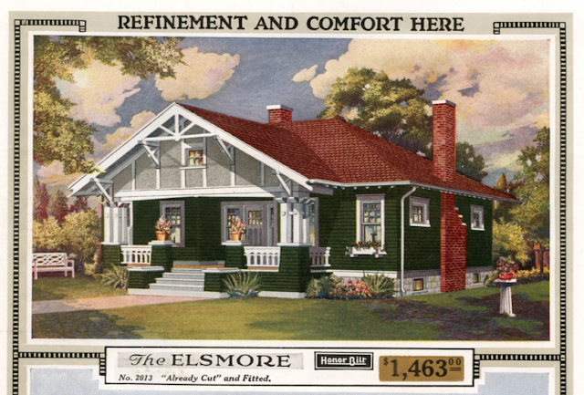 Sears Elsmore 1918 Sears Modern Homes Catalog