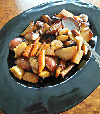Roasted Root Vegetables, our suggestion for Sunday Supper. Sunday Supper Suggestions to please the family! Sunday January 19, 2020.