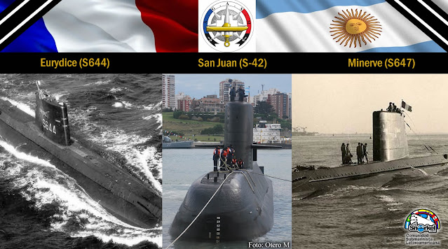 Mensaje de la Asociación de submarinistas de Francia en homenaje a los tripulantes del Submarino ARA San Juan