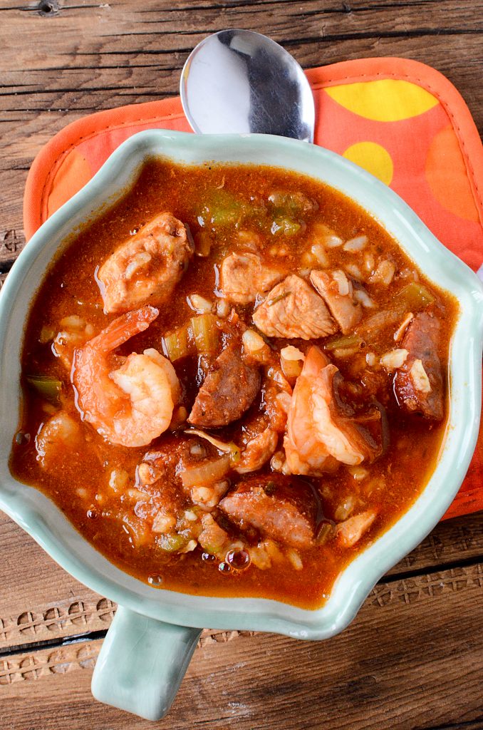 Diary of a Stay at Home Mom { Slow Cooking Thursday Gumbo }