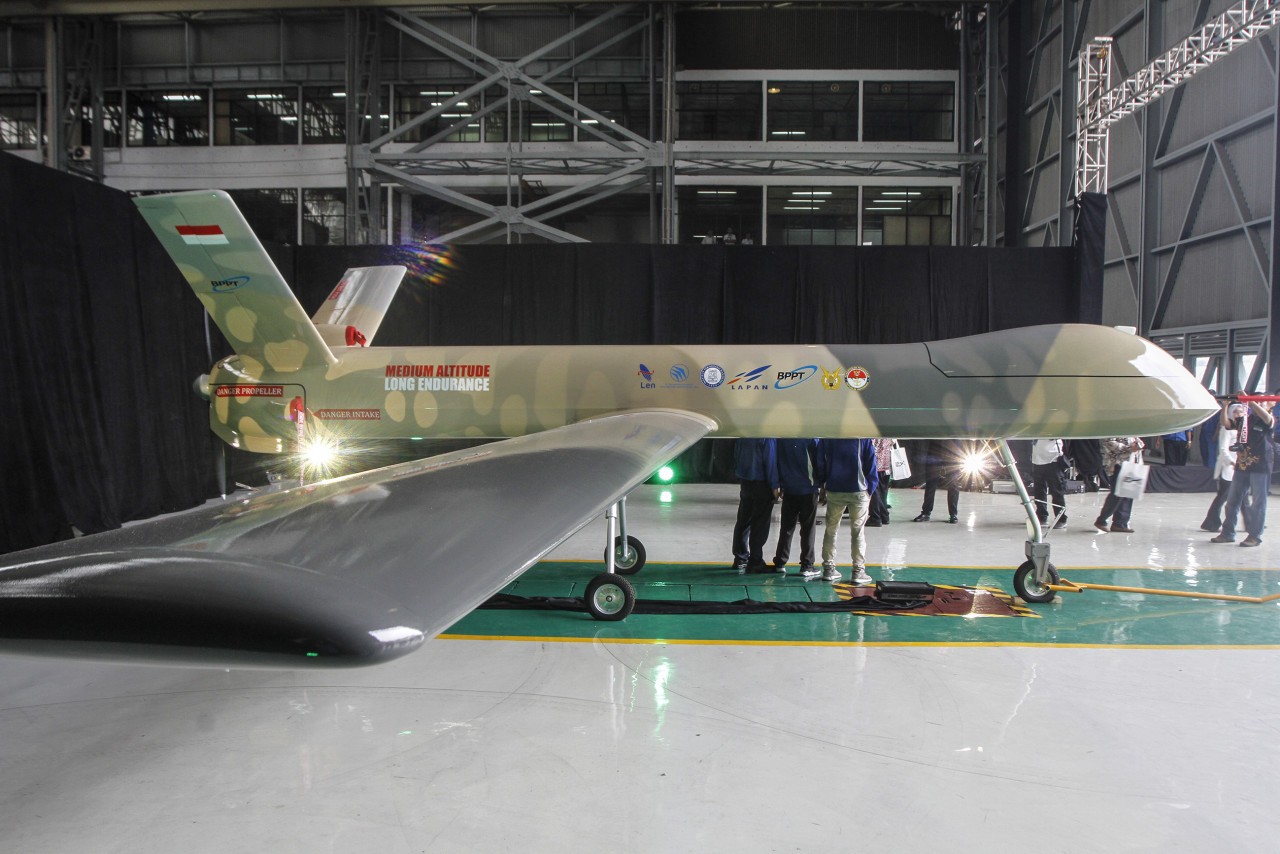 Indonesia unveils new indigenous medium altitude, long endurance UAV ...