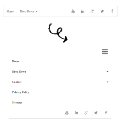 JejakPedia.com : Cara Membuat Menu Bar Responsive plus Media Sosial di atas Header Blog Cara Membuat Top Navigasi Menu Bar Responsive JejakPedia.com : Cara Membuat Menu Bar Responsive plus Media Sosial di atas Header Blog