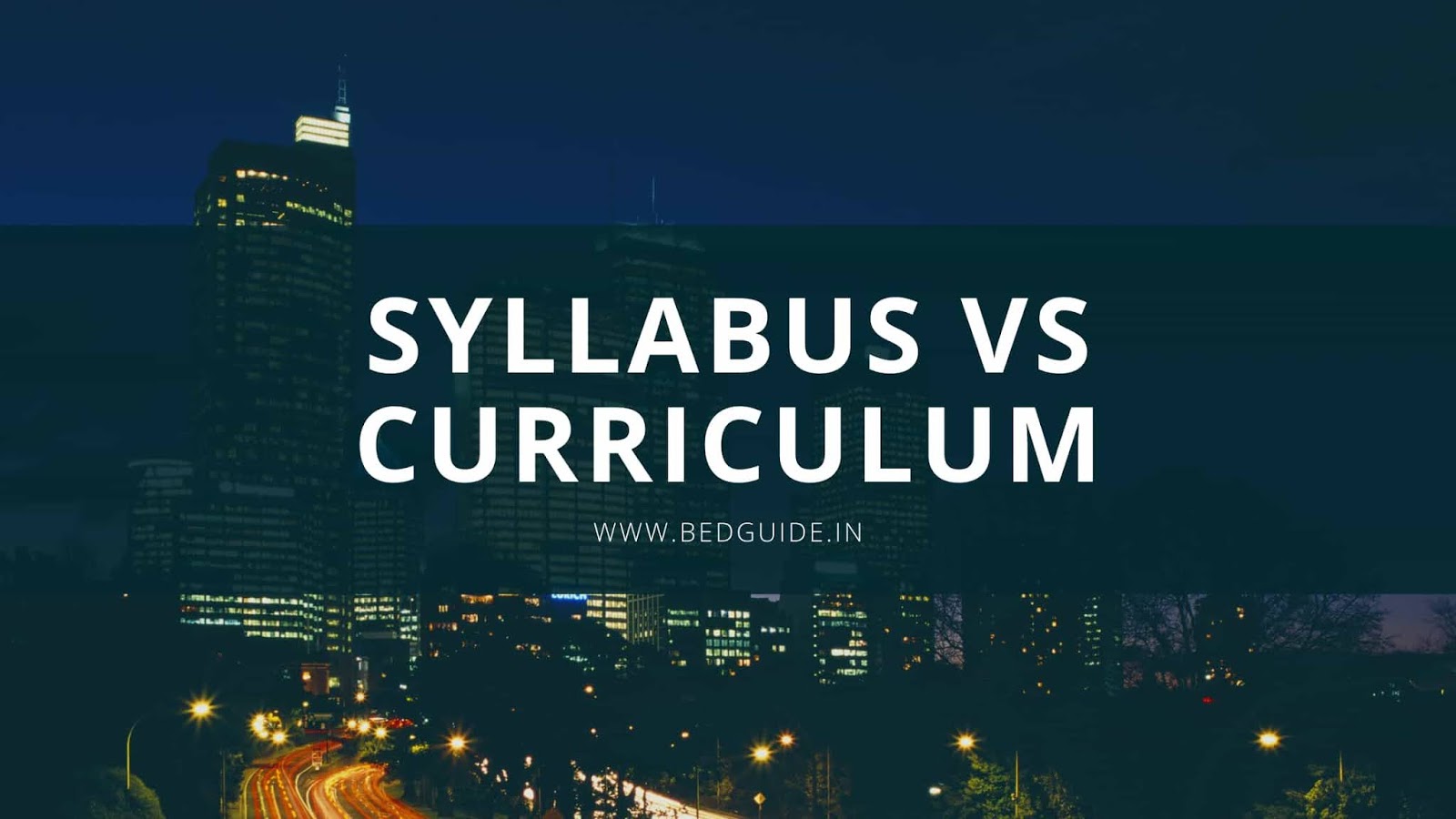 The Differences Between Syllabus And Curriculum PPT The Differences Between Syllabus And Curriculum PPT
