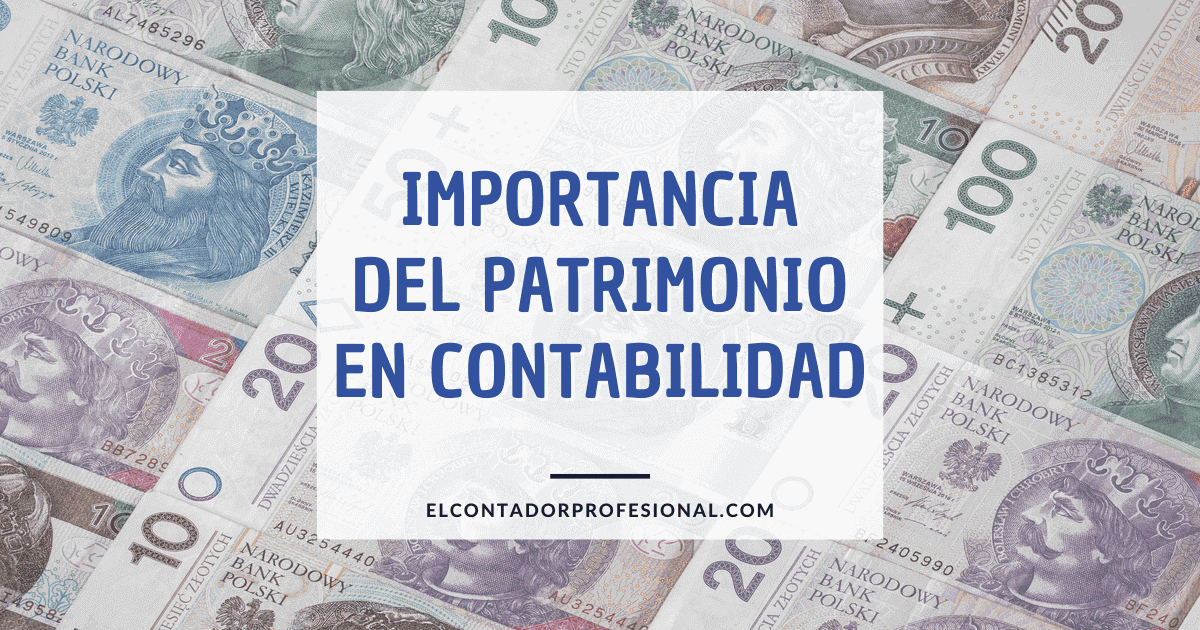 importancia del patrimonio en contabilidad