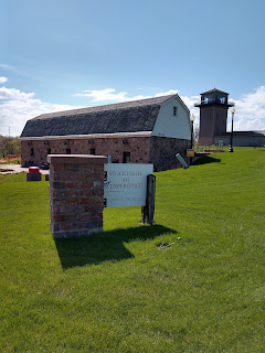 exterior of the Stockyards Ag Experience at Falls Park in Sioux Falls, South Dakota
