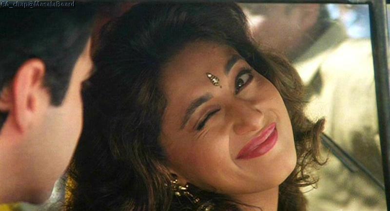 Madhuri Dixit funny in movies