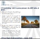 Studio di Ambromobiliare sul translisting da AIM Italia a MTA