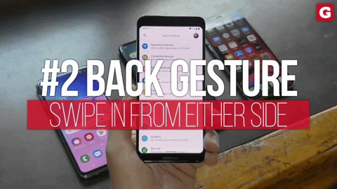 Back gesture navigation on Android