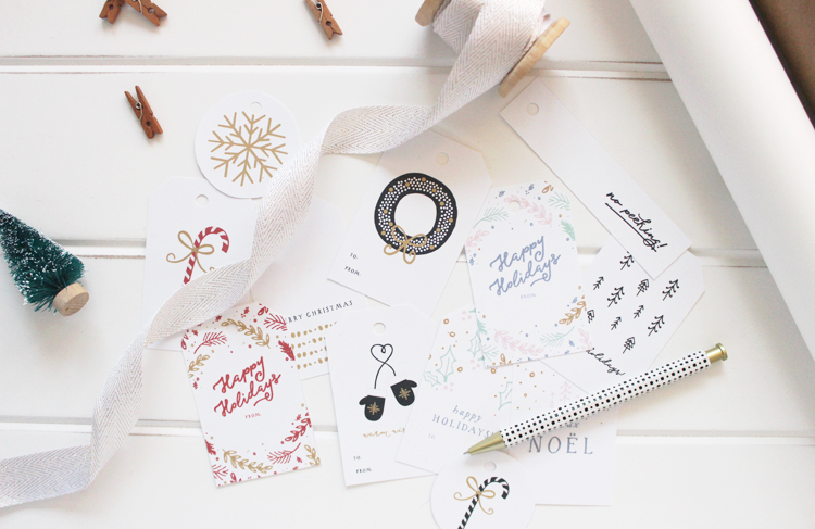 2016 free printable holiday gift tags - creative index blog