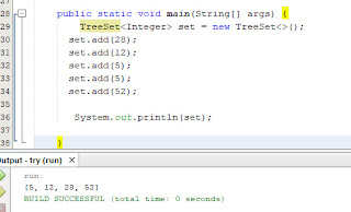 pengenalan treeset java